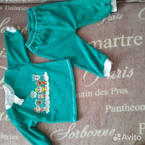 Костюм велюровый детский