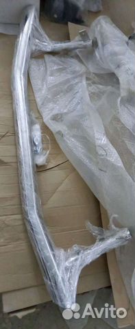 Защита заднего бампера infiniti qx56 04-10