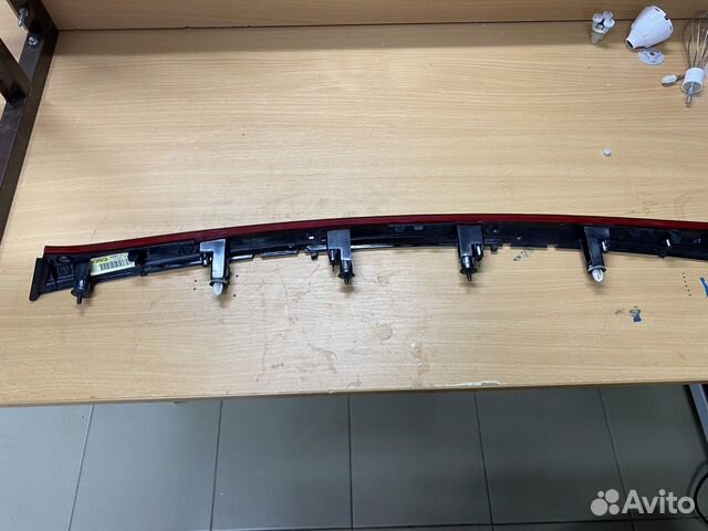 Kia rio 4 накладка на багажник