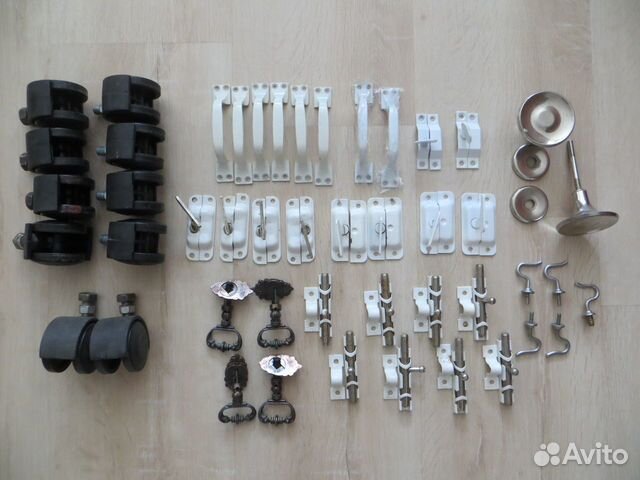 Фурнитура мебельная,оконная (нов и бу),шпингалеты