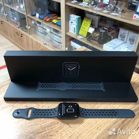 Часы apple watch 6 44 mm nike series