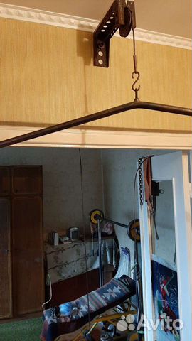 Тяга верхняя, тренажер