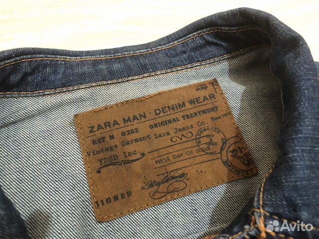 Джинсовка zara