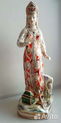 Статуэтка Хозяйка медной горы, фарфор, СССР