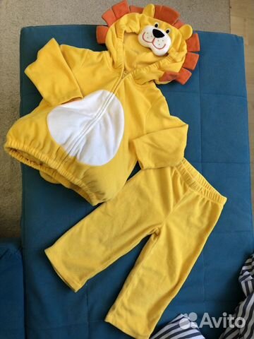 Новогодний костюм львенка