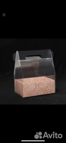 Коробка-переноска подарочная