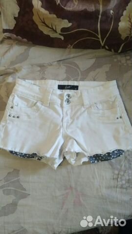 Шорты белые Женские