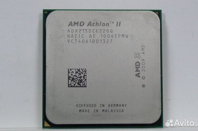 AM3 AMD Athlon II X2 215 (2x2700MHz, L2 1024Kb)