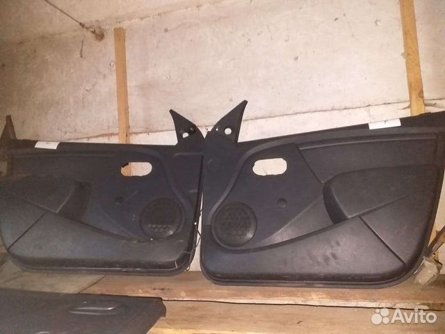 Дверные карты Рено Логан 2014г