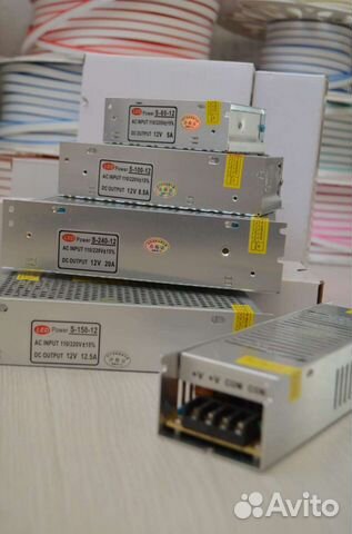 Блок питания 12в для светодиодной ленты