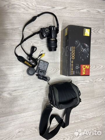 Зеркальный фотоаппарат Nikon d3200 18-55 VR Kit