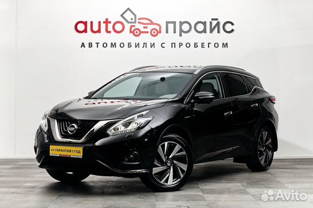 Nissan Murano 3.5 CVT, 2017, 73 700 км