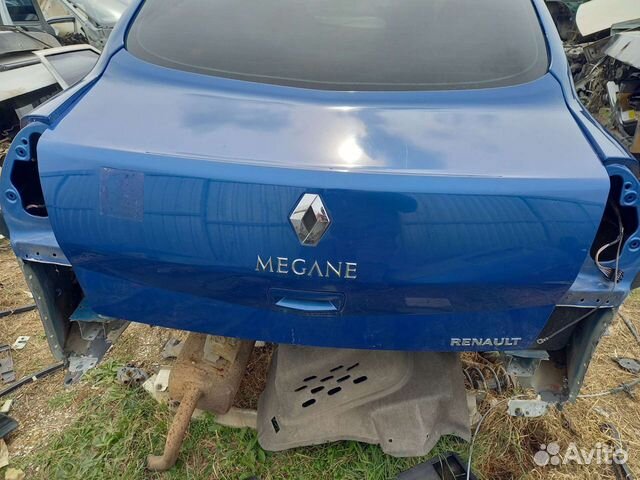 Крышка багажника renault megane 2 седан