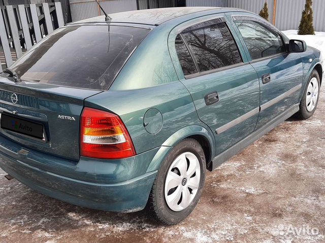 Opel Astra 1.6 МТ, 2001, 217 000 км