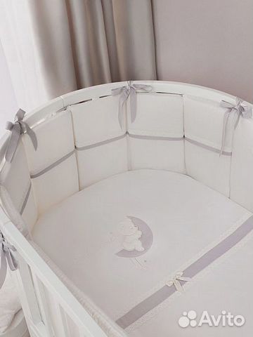 Комплект в кроватку(для овальной) Perina Bonne nui
