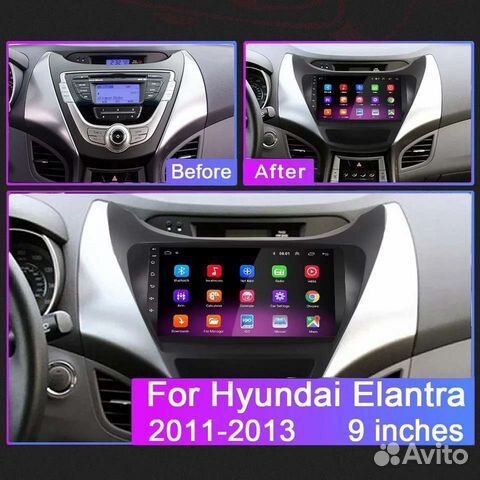 Автомагнитола для Hyundai Elantra/Avante 2010-2013