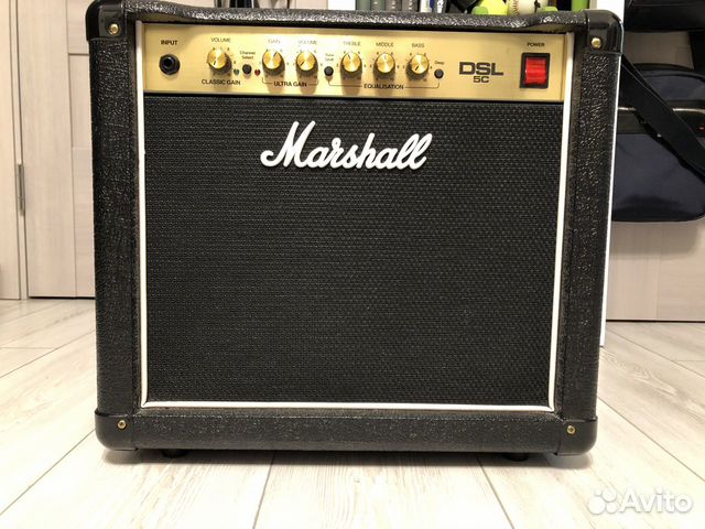 Marshall DSL5C 5W Combo (ламповый комбик)