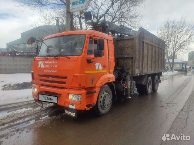 Камаз 65115 с кму