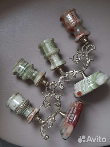 Подсвечники из оникса