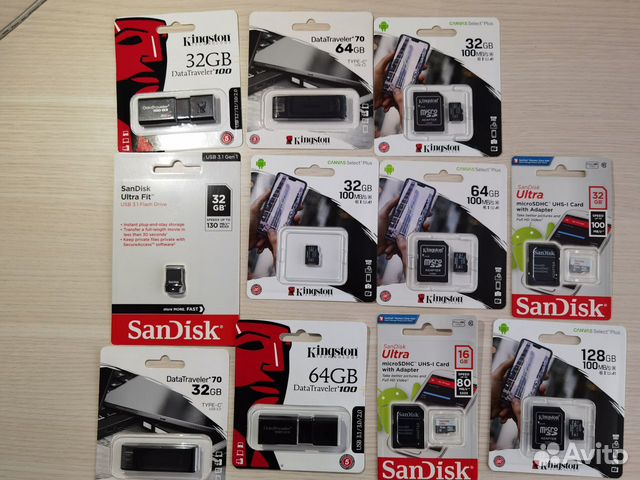 Карты памяти Kingston / ScanDisk