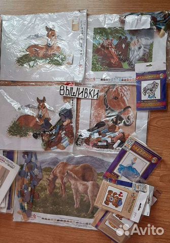 Вышивки на канве