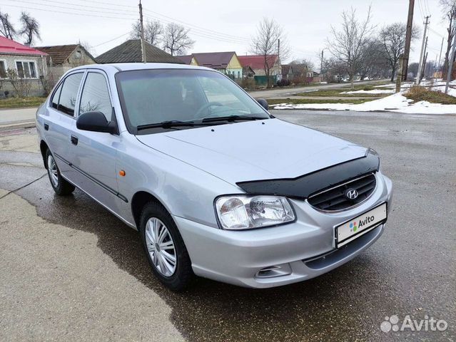 Hyundai Accent 1.5 МТ, 2008, 133 000 км