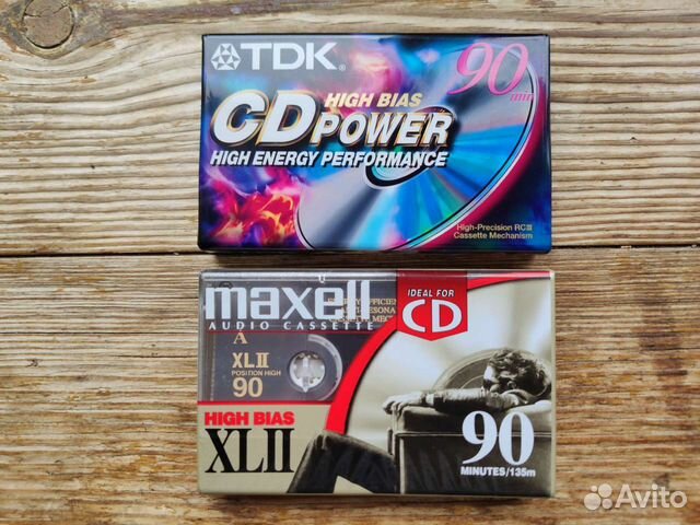 Аудиокассеты maxell, TDK - Position Chrome