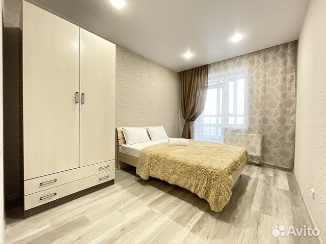 

1-к. квартира, 47 м², 2 кровати