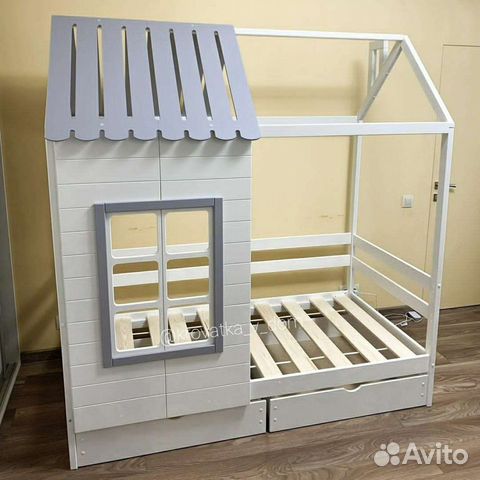 Детская кровать домик - 11С