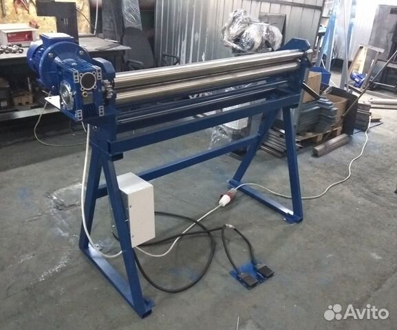 Вальцовочный станок 1300/1 трехвалковые, вальцы