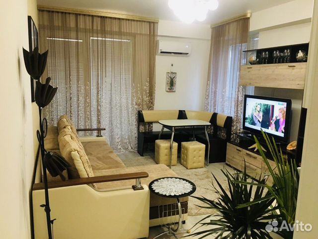 

Квартира-студия, 30 м², 2 кровати