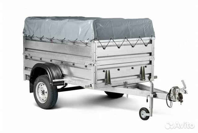 Легковой прицеп кмз классика 2 борта тент 0,6м