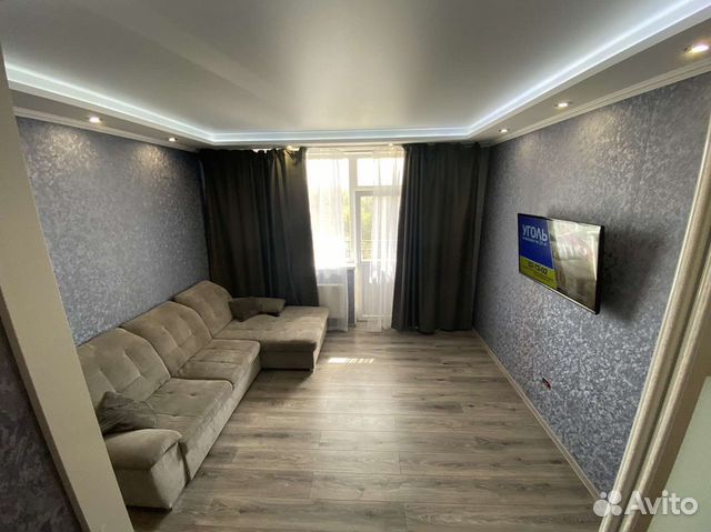 

1-к. квартира, 38 м², 2 кровати