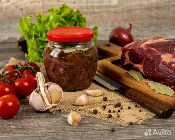 Фермерская тушенка говядина