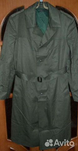 Плащ офицерский демисезонный