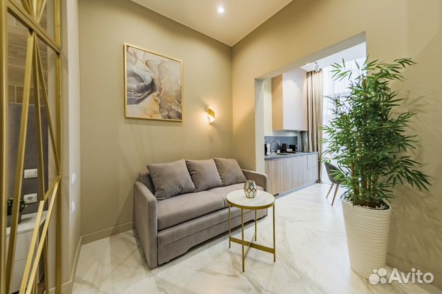 

Квартира-студия, 33 м², 2 кровати