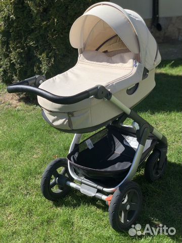 Коляска stokke trailz люлька