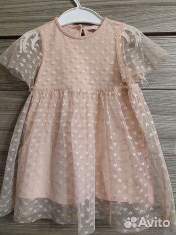 Платье для девочки 74 - 80 размер