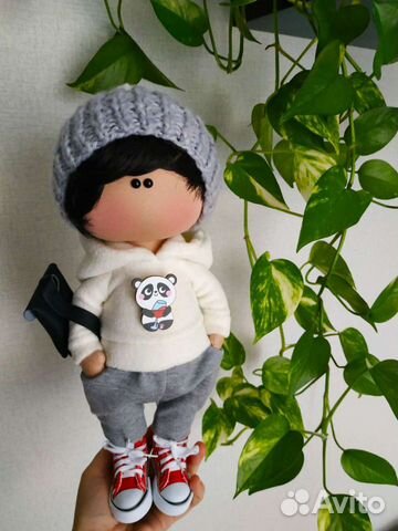 Кукла мальчик ручной работы