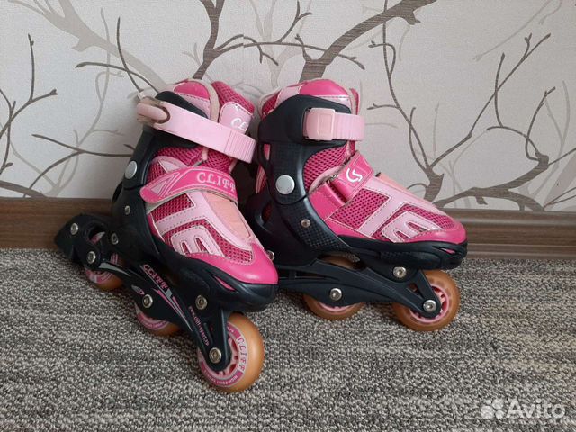 Роликовые коньки детские р.27-30