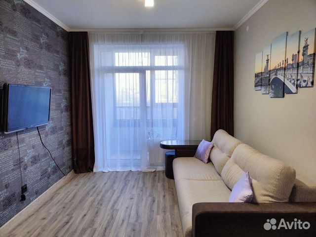 

1-к. квартира, 36 м², 2 кровати