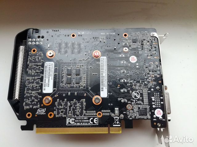 Видеокарта Gtx 1660 palit stormx 6gb