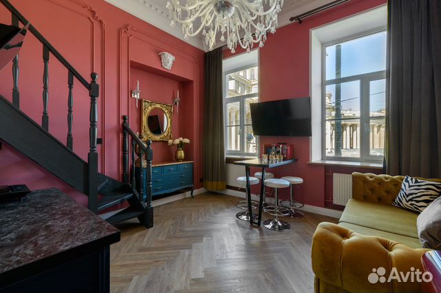 

1-к. квартира, 20 м², 2 кровати