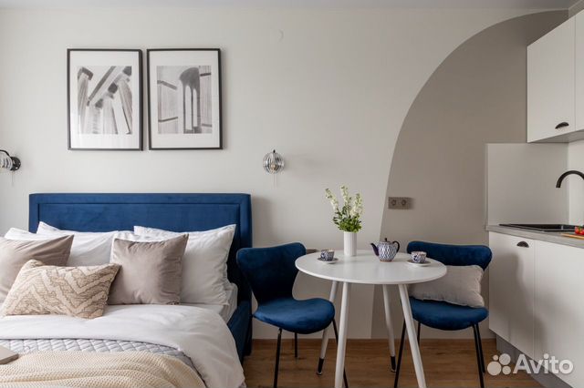 

Квартира-студия, 20,5 м², 2 кровати