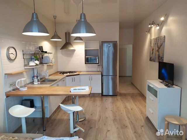 

1-к. квартира, 60 м², 2 кровати
