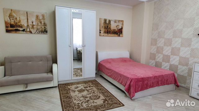 

Квартира-студия, 35 м², 2 кровати