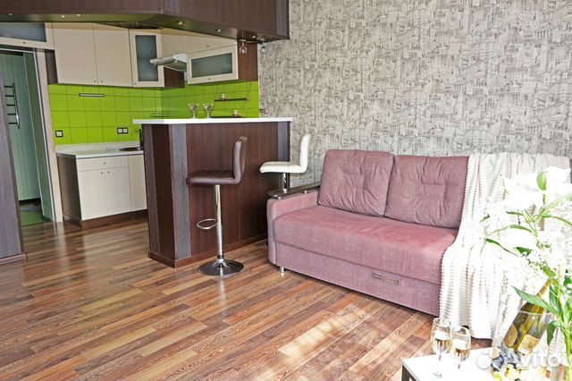 

Квартира-студия, 25,1 м², 1 кровать