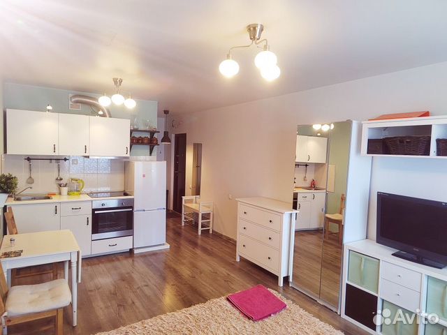 

Квартира-студия, 30 м², 2 кровати