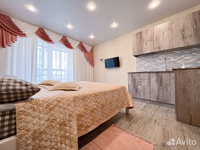 

Квартира-студия, 30 м², 1 кровать