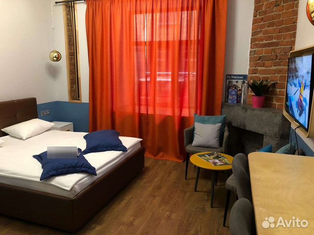 

Квартира-студия, 30 м², 1 кровать